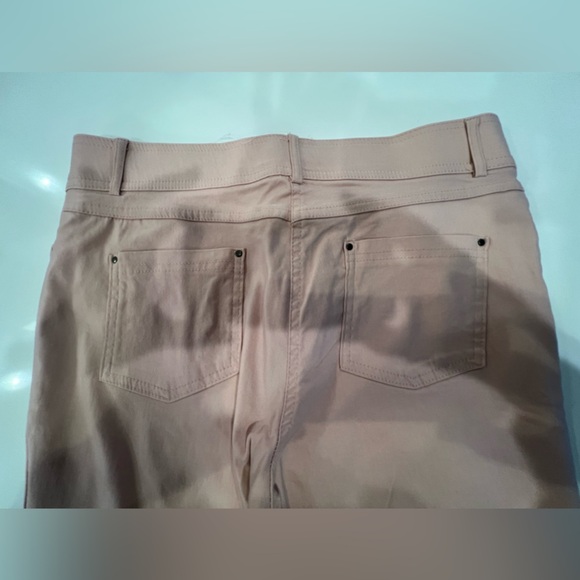 Retrology Pink Elastic Tic Dress Pants Size 10 - Picture 6 of 11